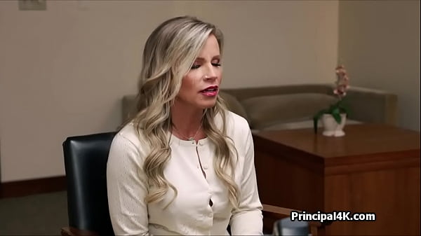 Image Milfs deep pussy drilling on the head teachers desk