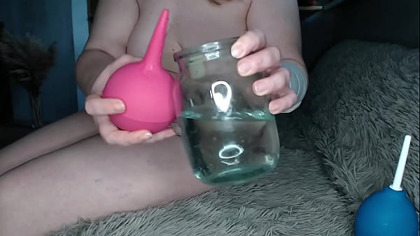 Image StepMother-in-law prepares her fat ass for anal sex with her son-in-law and masturbates