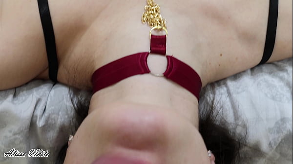 Image Hot Brunette Morning Sloppy Blowjob