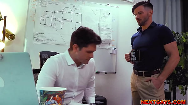 Image Hot stud Devin Franco fucks his boss Casey Everett and they both getting worked up together