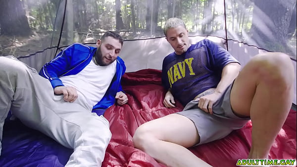 Image Two buds Skyy Knox and Tony DAngelo getting curious about what ELSE they could do together to relieve their frustrations