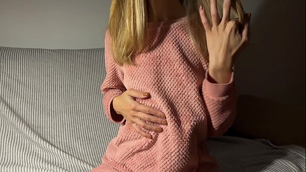 Image Accidental sex during pussy rub & hot rubbing cumshot on kinky panties
