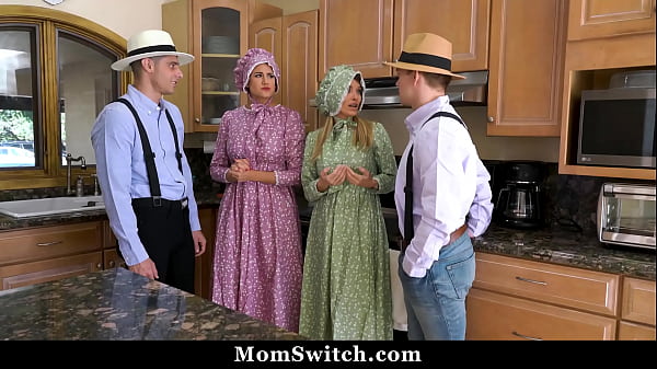 Image Country Milf Pristine Edge and Penny Barber Swap Their Cowboys Stepsons - Momswitch