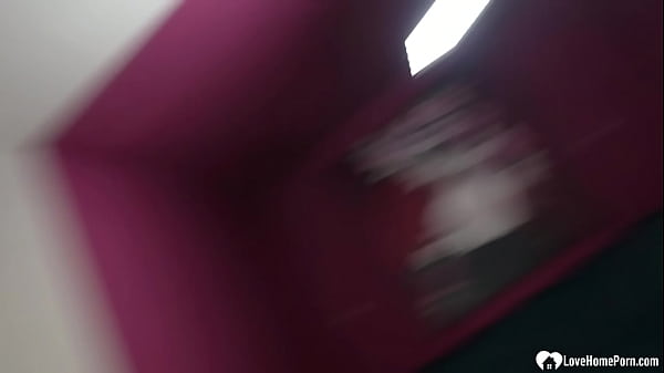 Image Blonde student moans as I plow her pussy