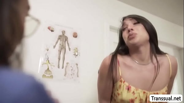 Image Aroused TS gets ass fucked by her doctor