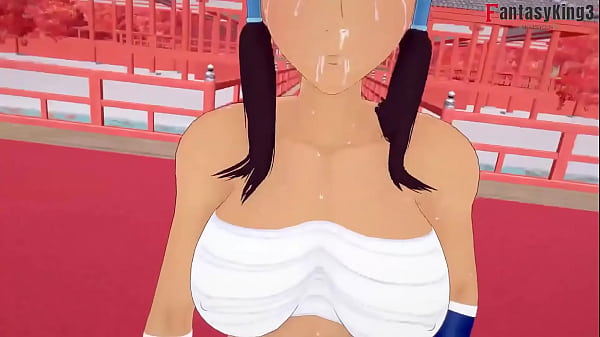 Image The Avatar Korra fucking doggystyle POV