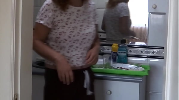 Image Stepson shows me his cock and jerks off while I masturbate and moan with pleasure