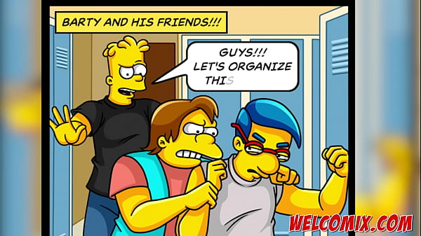 Image Women's Locker Room! Spying on hot girls taking a shower! The Simptoons, Simpsons