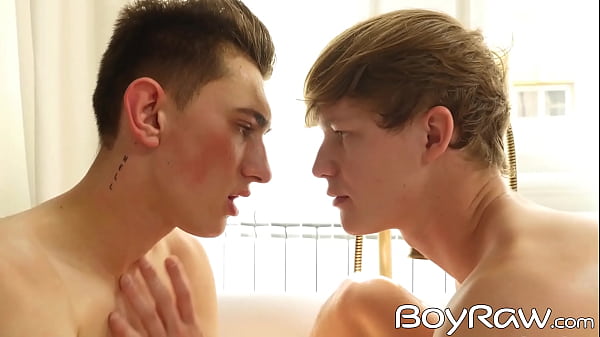 Image Horny twink Antony Carter fucked bareback after intense BJ