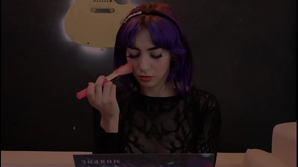 Image Jazmin is fucked with a strapon by her friends while Jeans fucks her throat