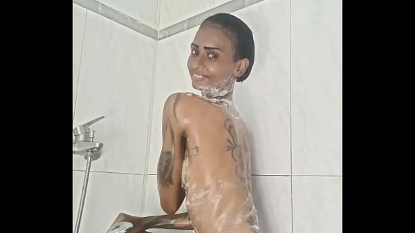 Image Soapy Shower Masturbation