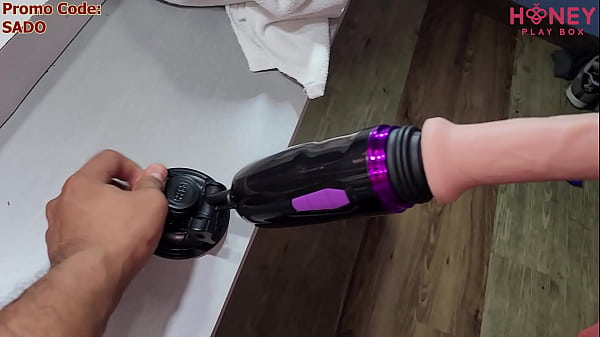 Image My asshole gets drilled with &quot_Rahim&quot_ Self Thrusting Dildo Machine from Honey Play Box. Get 20% off with code: SADO