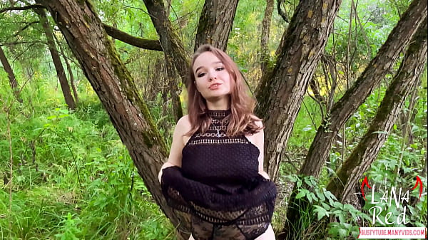 Image Stranger Sensually Public Blowjob Big Dick and Lustfully Cowgirls In The Wood