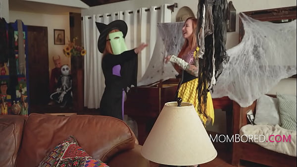 Image All Stepsiblings Gang Up And Prank Stepmom On Halloween And Freeuse