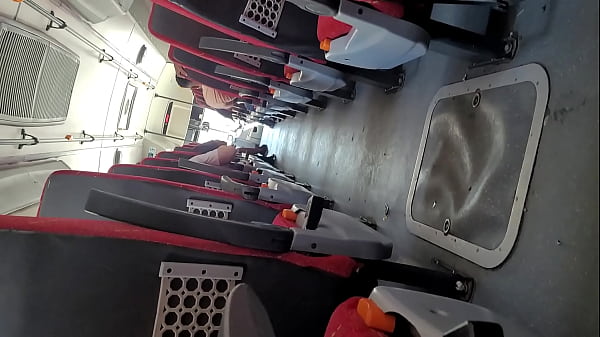 Image Putita enojada le chupa la pija a un desconocido en el bus