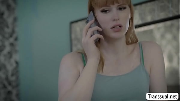 Image Lianna Lawson a redhead TS hottie is analed by lover