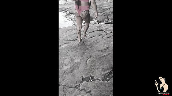 Image Trailer - Public sex in the river and cum in Paty Angel's ass