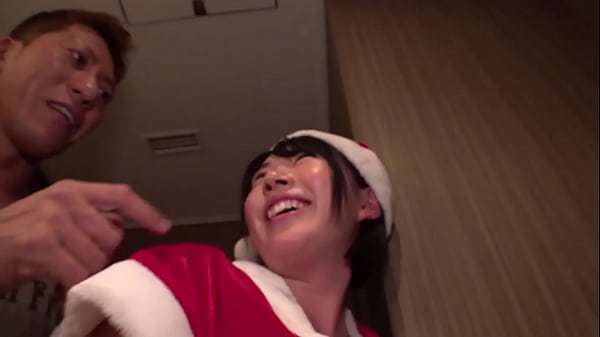 Image Young Japanese Santa Claus Masturbates in the Toilet