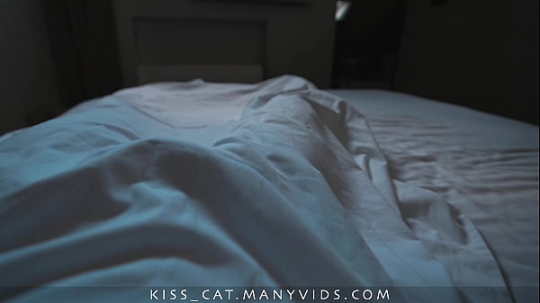Image DAY 10 - Step mom share bed with creampie - Step son cum on Step mother's tits in sauna - Kisscat