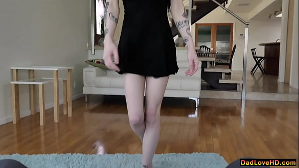 Image Perverted stepdaughter - Get naked in front of your stepfdad, maybe he'll get a hard-on, you can also take off his shorts and give him a handjob, try a blowjob too, without a doubt he'll want to fuck you