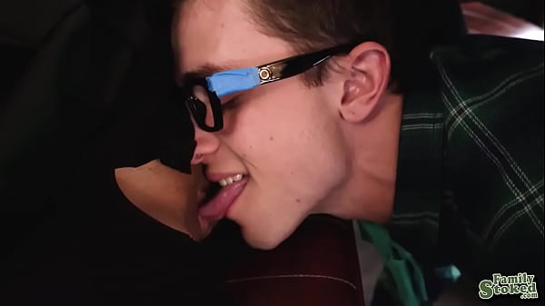 Image Stepsibs Parker Ambrose and Jade Kimiko compete on who makes the other one cum first