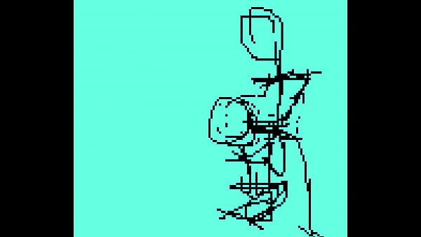 Image Testando minha anima&ccedil_&atilde_o em pixel art com boneco fazendo sexo oral, s&oacute_ na boquete