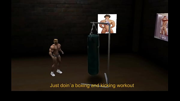 Image Shaggers workout and wank