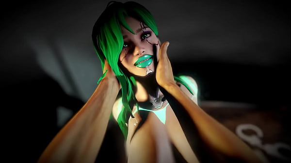 Image Standing Missionary with a Robot Girl | Cyberpunk Parody