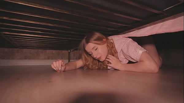 Image STUCK UNDER THE BED! I Fucked My Stepsister Rough