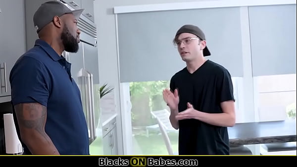 Image Wife cuckolding husband with black guy