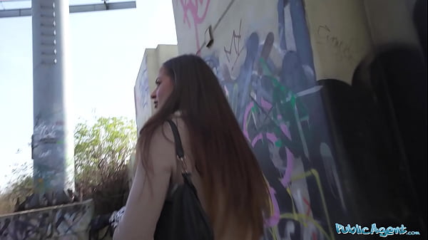 Image Public Agent British brunette gets paid to suck and fuck a big fat Czech cock