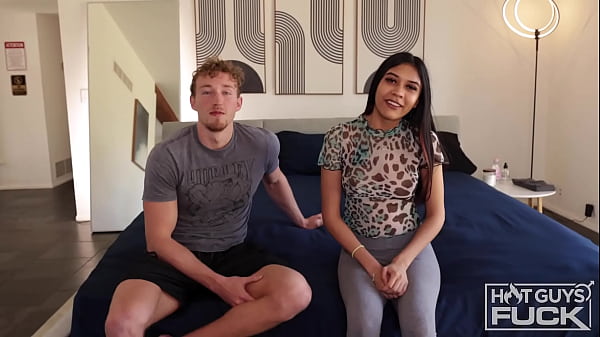 Image Chiseled College Jock Pounds Petite Brunette Hungry For Cock!