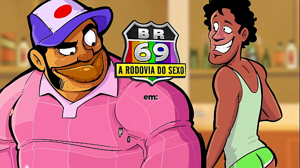 Image &quot_BR69&quot_ A Rodovia do Sexo - Mochileiro virgem teve que dar o cu pro caminhoneiro pirocudo