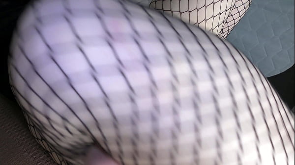 Image BBW MILF in sexy outfit taking two big creampie inside own hairy pussy in missionary pose