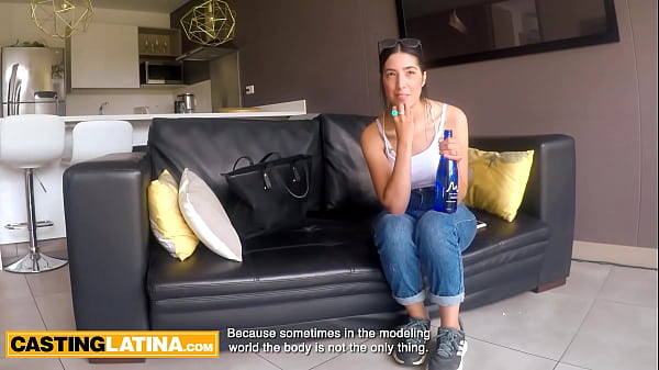 Image Latina amateur teen likes it rough during this fake music video casting