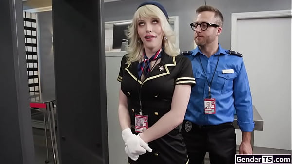 Image Ts flight attendant has metal up her ass