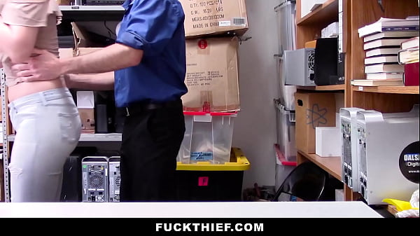 Image Security Officer Retrieves Stolen Goods from Shoplifting Teen - Fuckthief