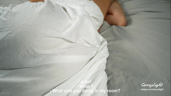 Image Step Mom Wakes up to a Hard Cock of her Step Son after Grinding and Pussy He cums Twice