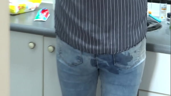 Image Receiving big cumshots in my pussy and in my ass with jeans on, full of milk from big cocks