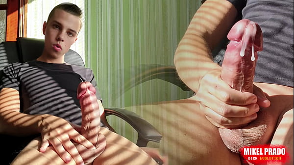 Image Big creamy load from my fat uncut cock