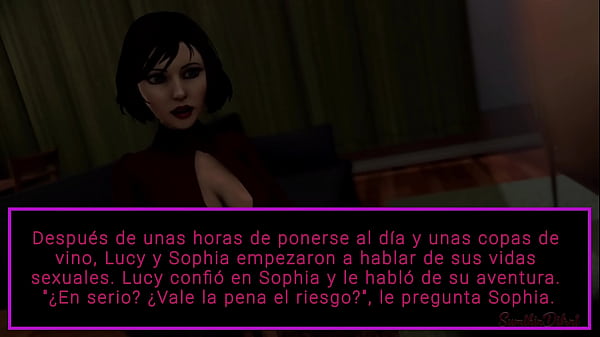 Image Una visita de un amigo, Esposa enga&ntilde_a a su marido con el amente de su amiga (Sub espa&ntilde_ol)