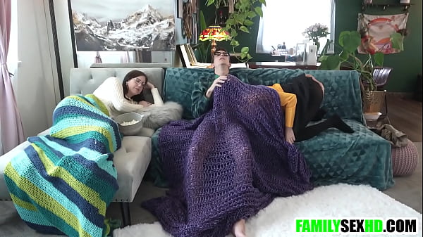 Image Busy step mom doesn't notice step son and step daughter are fucking