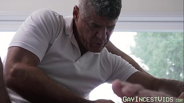 Image Lustful twink bareback breeded by horny stepdad to reconnect