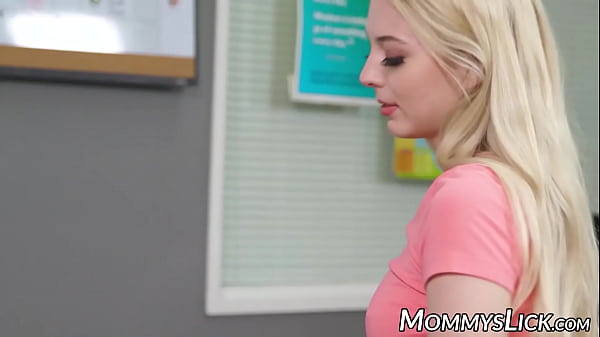 Image Becky Bandini and stepdaugher lick teachers pussy for grades