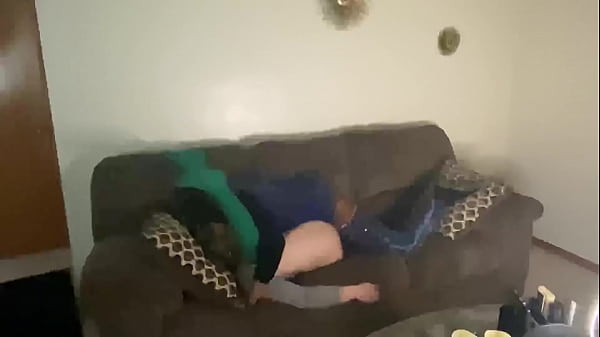 Image My white step sister gets casting couch treatment and cums on cock