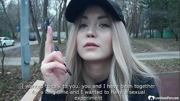 Image Picked up blonde loves to ride cock