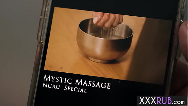 Image Passion body massage by sexy blonde big tits Russian MILF Slimthick Vic