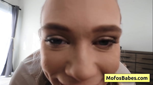 Image Busty blonde teen slut Chloe Rose suck Charles Dera's huge dick and then take it deep in her pink bald pussy