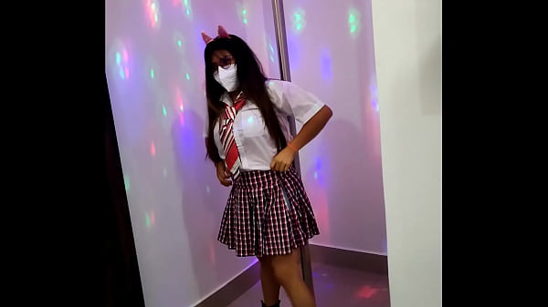 Image DIRTY LATINA STUDENT STARTS IN PORN!! THE BITCH PERFORMS A DANCE WITHOUT HAVING AN IDEA HOW TO DANCE. NEWLY INITIATED PORN