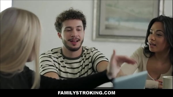 Image FamilyStroking - Blonde Stepmom Records Porn Video For Stepson And His Latina Teen Girlfriend - Scarlett Alexis, Sarah Taylor